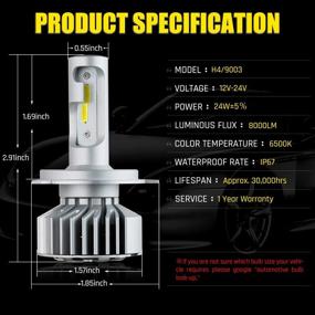 img 3 attached to AutoFeel Headlight Headlights 8000LM Extremely