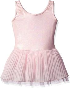 img 3 attached to Capezio Girls Pleated Dress Ballet