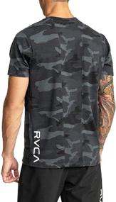 img 3 attached to 👕 RVCA Charcoal Heather Sleeve T-Shirt for Men - Optimized SEO-Driven Clothing