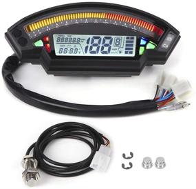 img 4 attached to Motorcycle Odometer Speedometer Universal Tachometer