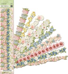 img 1 attached to Enhance Your Crafts with K&Company Floral Adhesive Border by Susan Winget