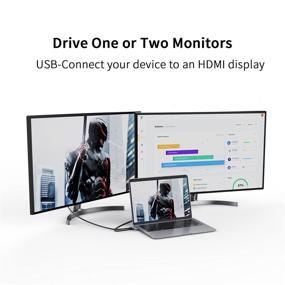 img 1 attached to CABLETIME USB C to HDMI кабель: Высококачественный 6FT/4K@60Hz кабель Type C to HDMI для домашнего офиса, MacBook Pro, iPad Pro, Surface Laptop, Galaxy S20, Dell XPS и телевизора.