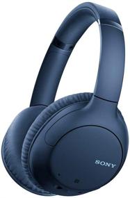 img 4 attached to 🎧 Sony WHCH710N Шумоподавляющие наушники: беспроводные Bluetooth наушники полноразмерного оформления с микрофоном для телефонных звонков - голубые (Amazon Exclusive)