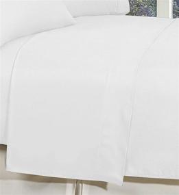 img 1 attached to 🛏️ Premium Hotel Quality 1-Piece Flat Sheet - Luxury & Softest 1500 Thread Count Egyptian Quality Bedding Flat Sheet - Wrinkle-Free & Stain-Resistant - Enhance Your Bed with Superior SEO