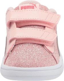 img 3 attached to 👟 PUMA Unisex-Child Smash 2 Glitz Hook and Loop Sneaker: Sparkle in Style