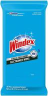 🔒 windex electronics wipes: 25-count cleaning solution for screens and electronics logo