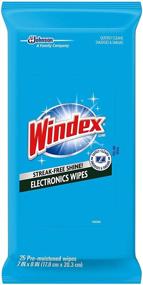 img 4 attached to 🔒 Windex Electronics Wipes: 25-Count Cleaning Solution for Screens and Electronics