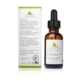 img 3 attached to 💆 Revitalizing Anti-Aging Solution: Advanced 20% Vitamin C Serum with Ferulic, Hyaluronic Acid for Discoloration, Rejuvenation & Brightness, Smooth Wrinkles