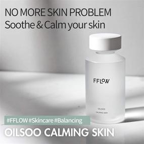 img 3 attached to 🌿 AEKYUNG FFLOW Oilsoo Calming Skin: Natural Ingredients, Hydrating, Balancing, Alcohol-Free Facial Skin Care (150ml / 5.07 fl.oz.)