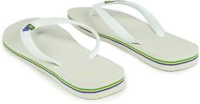 img 1 attached to Бразильские унисекс многоразовые туфли и тапочки Havaianas Brasil для мальчиков