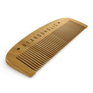 🧔 beardoholic beard comb - wide teeth, anti-static, eliminates tangles - handmade 100% pearwood design - gift box included logo