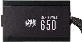 img 1 attached to 💡 Комплектующий блок питания Cooler Master 650W полумолчаливый модульный блок питания, сертифицированный по стандарту 80 PLUS Bronze для компьютерных систем.