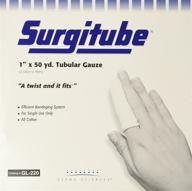 surgitube tubular gauze white each logo