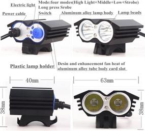 img 1 attached to ETpower® Bicycle Waterproof HeadLight Lighting