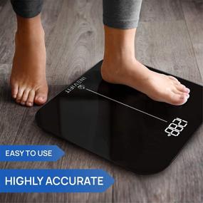 img 1 attached to 👍 INEVIFIT Premium Bathroom Scale: Accurately Measures Weight up to 400 lbs – Digital Body Scale for Precise Results