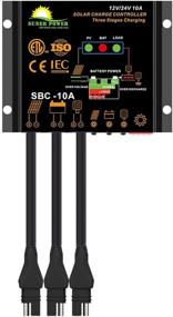 img 4 attached to ☀️ SUNER POWER Waterproof 10A Solar Charge Controller - Intelligent 12V/24V Solar Panel Battery Regulator with Enhanced SEO