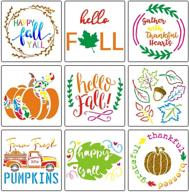 haimay stencils templates thanksgiving 12×12inch logo