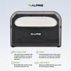 img 2 attached to Alpine Industries Toilet Cover Dispenser
