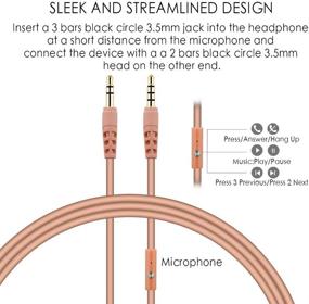 img 1 attached to Kids Headphones With Microphone Cell Phones & Accessories