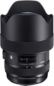 img 4 attached to 📷 Сигма 14-24мм F2.8 DG HSM объектив для Nikon - Черный (212955): Широкоугольный объектив высокого качества