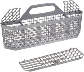 img 4 attached to 🧺 Yonice WD28X10128 Silverware Basket for GE Dishwasher (19.7"x3.8"x8.4"), Replaces WD28X10127, WD28X10131, WD28X10132, AP3772889