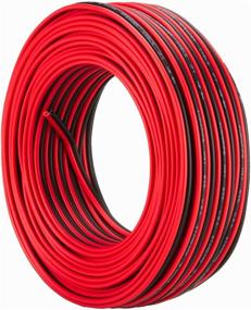 img 3 attached to 🔊 Audiopipe 100 ft 18 Gauge Red Black 2 Conductor Speaker Wire Audio Cable