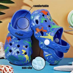 img 1 attached to 👟 Adorable INMINPIN Cartoon Sandals: Stylish Slippers for Boys' Shoes, Clogs, and Mules