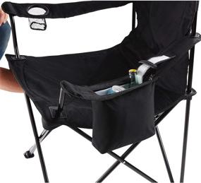 img 1 attached to 🪑 Coleman Camping Chair: Stay Cool with Built-in 4 Can Cooler