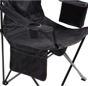 img 3 attached to 🪑 Coleman Camping Chair: Stay Cool with Built-in 4 Can Cooler