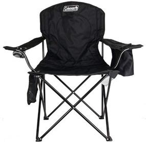 img 4 attached to 🪑 Coleman Camping Chair: Stay Cool with Built-in 4 Can Cooler