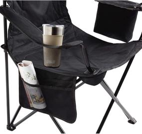 img 2 attached to 🪑 Coleman Camping Chair: Stay Cool with Built-in 4 Can Cooler