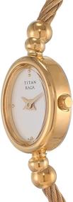 img 3 attached to Женские кварцевые наручные часы Titan Metal Brass для женщин в женских часах на запястье