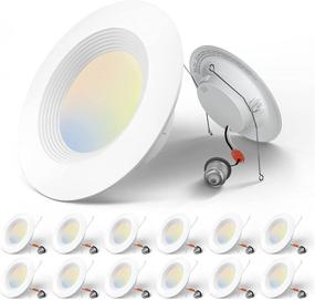 img 4 attached to Amico Recessed LED Light with 3000K and 5000K Selectable Installation Option