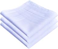 🧣 classic memoryhanky cotton handkerchiefs for men's accessories logo