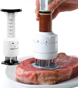 img 4 attached to Injector Capacity Marinade Stainless Tenderizer
