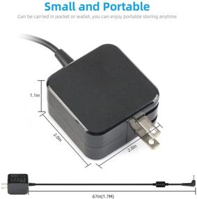 img 2 attached to 🔌 PA-1250-98 AC Adapter Charger for Samsung Chromebook 3 XE500C13 XE501C13 XE303C12 XE500C12 XE503C12 E503C32 - 11.6'' Laptop Power Supply Cord [26W 2.5 0.7mm]