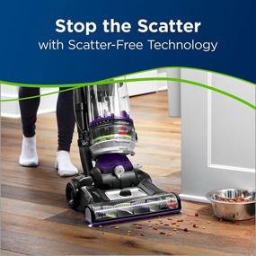 img 1 attached to 🔮 Bissell 22543 CleanView Swivel Rewind Pet Vacuum: Powerful Carpet Cleaner in Purple