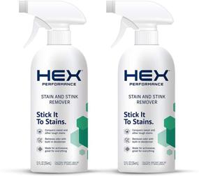 img 4 attached to HEX Performance Stain & Odor Remover, Fragrance-Free, 12 oz (Pack of 2) – Activewear Design, Eco-Friendly