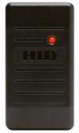hid proxpoint 6005bgb00: advanced proximity charcoal access control device logo