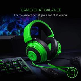 img 1 attached to 🎧 Renewed Razer Kraken Tournament Edition Gaming Headset - THX Spatial Audio - Full Audio Control - Cooling Gel-Infused Ear Cushions - Works with PC, PS4, Xbox One, Switch & Mobile Devices - Green
