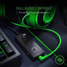 img 3 attached to 🎧 Renewed Razer Kraken Tournament Edition Gaming Headset - THX Spatial Audio - Full Audio Control - Cooling Gel-Infused Ear Cushions - Works with PC, PS4, Xbox One, Switch & Mobile Devices - Green