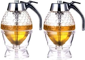 img 4 attached to 🍯 Honeycomb Syrup Dispenser - A Beautiful Honey Dispenser for Optimal SEO