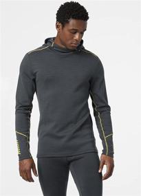 img 2 attached to Helly Hansen Merino Midweight Hoodie X Large Men's Clothing
