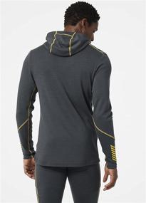img 1 attached to Helly Hansen Merino Midweight Hoodie X Large Men's Clothing