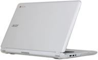 📦 clear mcover hard shell case for 15.6" acer chromebook 15 c910 / cb5-571 / cb3-531 series laptop - ipearl logo