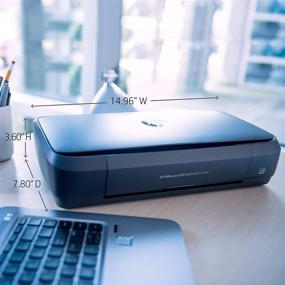 img 2 attached to 🖨️ HP OfficeJet 250 Portable Printer (CZ992A) - Efficient Wireless and Mobile Printing (Renewed)