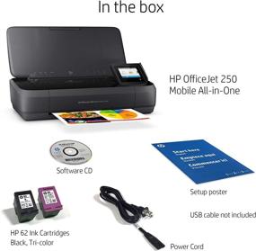 img 1 attached to 🖨️ HP OfficeJet 250 Portable Printer (CZ992A) - Efficient Wireless and Mobile Printing (Renewed)