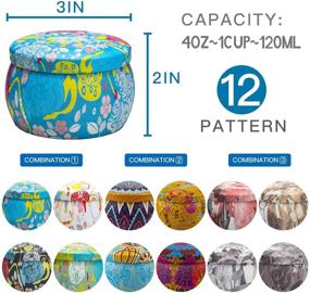 img 3 attached to 🕯️ Candle Tin 24 Piece: 4 oz Containers for DIY Candle Making, Arts & Crafts, and Gifts