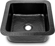 🚰 monarch abode glasgow bar prep sink in matte black aluminum - 19193 logo