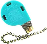 🔀 bronze zing ear ze-268s6 ze-208s6 3-speed ceiling fan switch, pull chain cord switch for ceiling fans, appliances, wall lamps, and cabinet lights – replacement speed control switch логотип